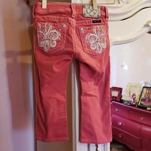 Girls Miss Me Capris and ankle Jean